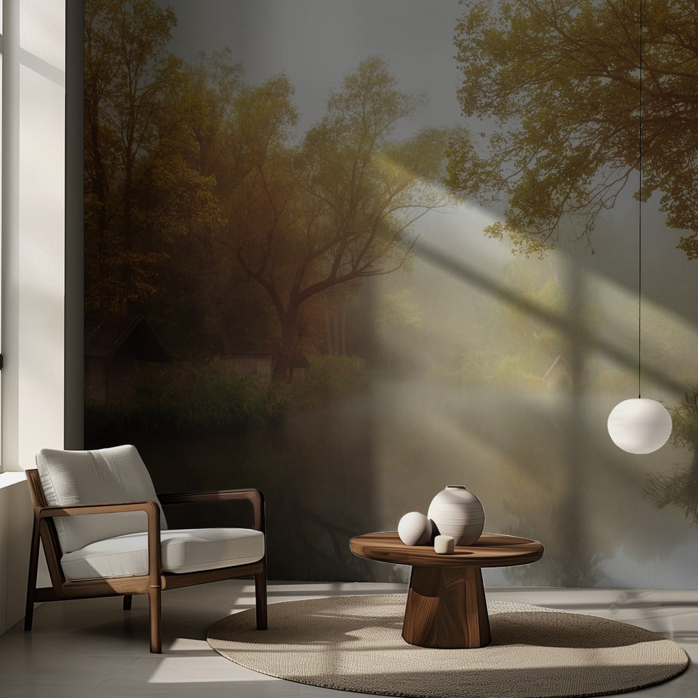 Dimmig höst | Fototapet
