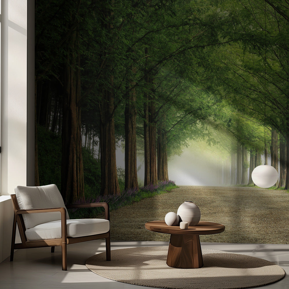 Metasequoiavägen | Fototapet