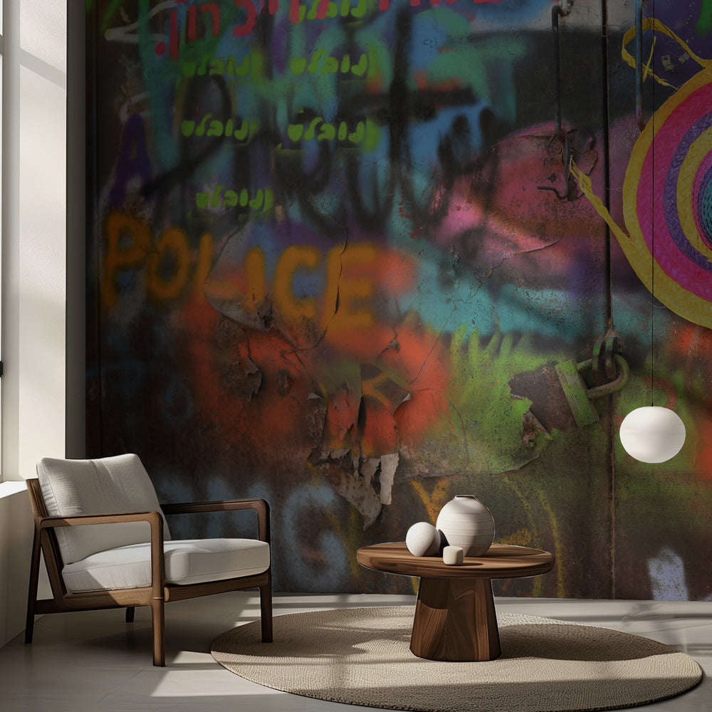 Gatufärger | Fototapet