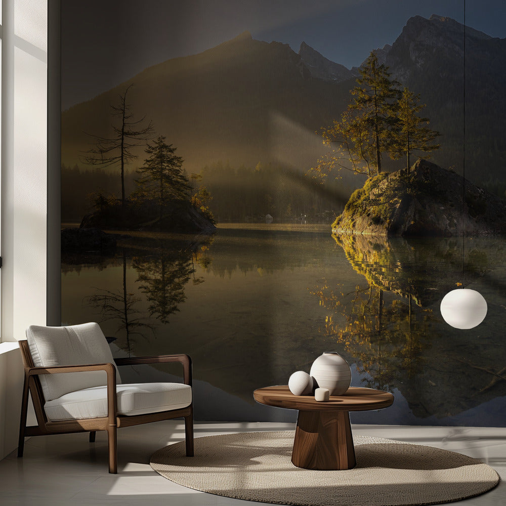 Gyllene morgon | Fototapet