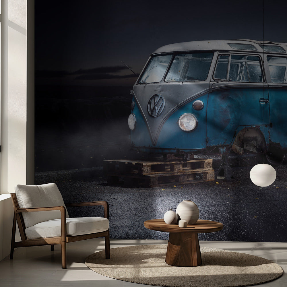 VW minibuss | Fototapet