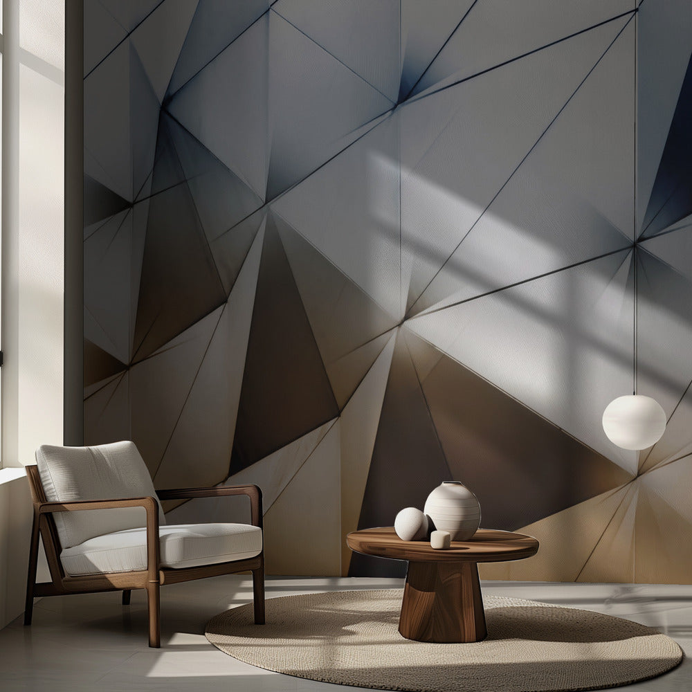 trianglar konst | Tapeter