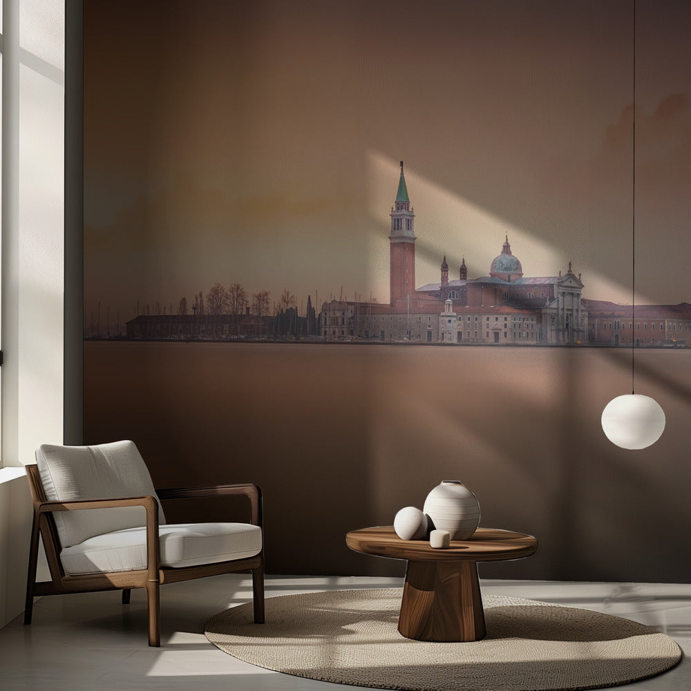 Venedig rosa soluppgång | Tapet