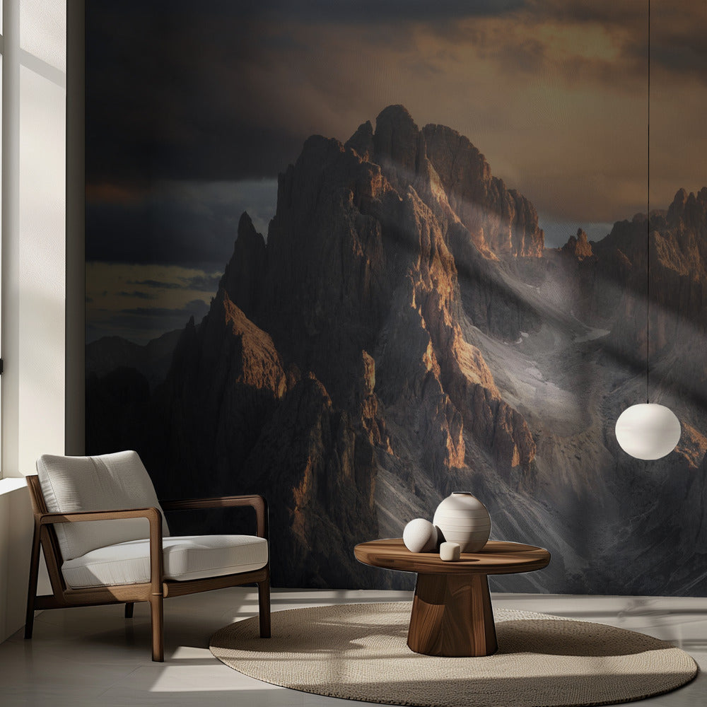 Ljus på vägen | Fototapet