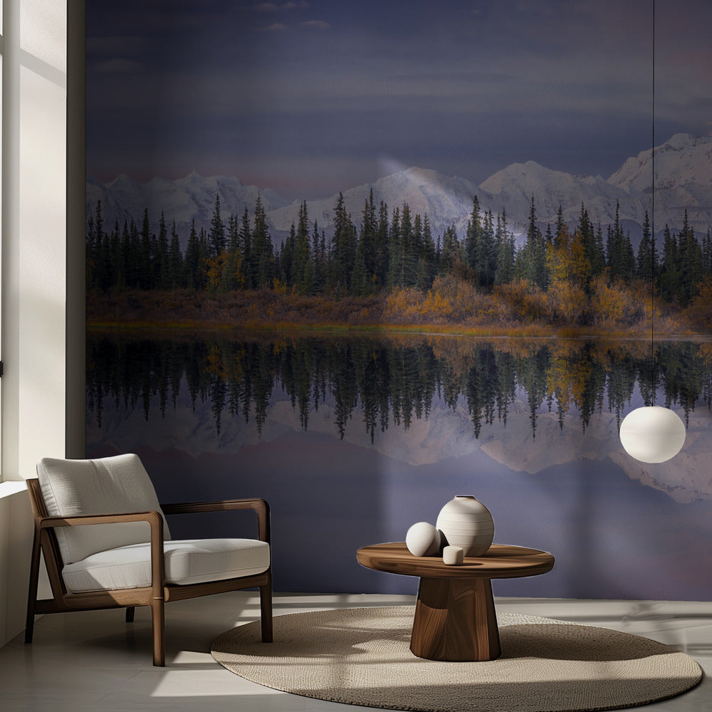 Denali Reflektion | Fototapet