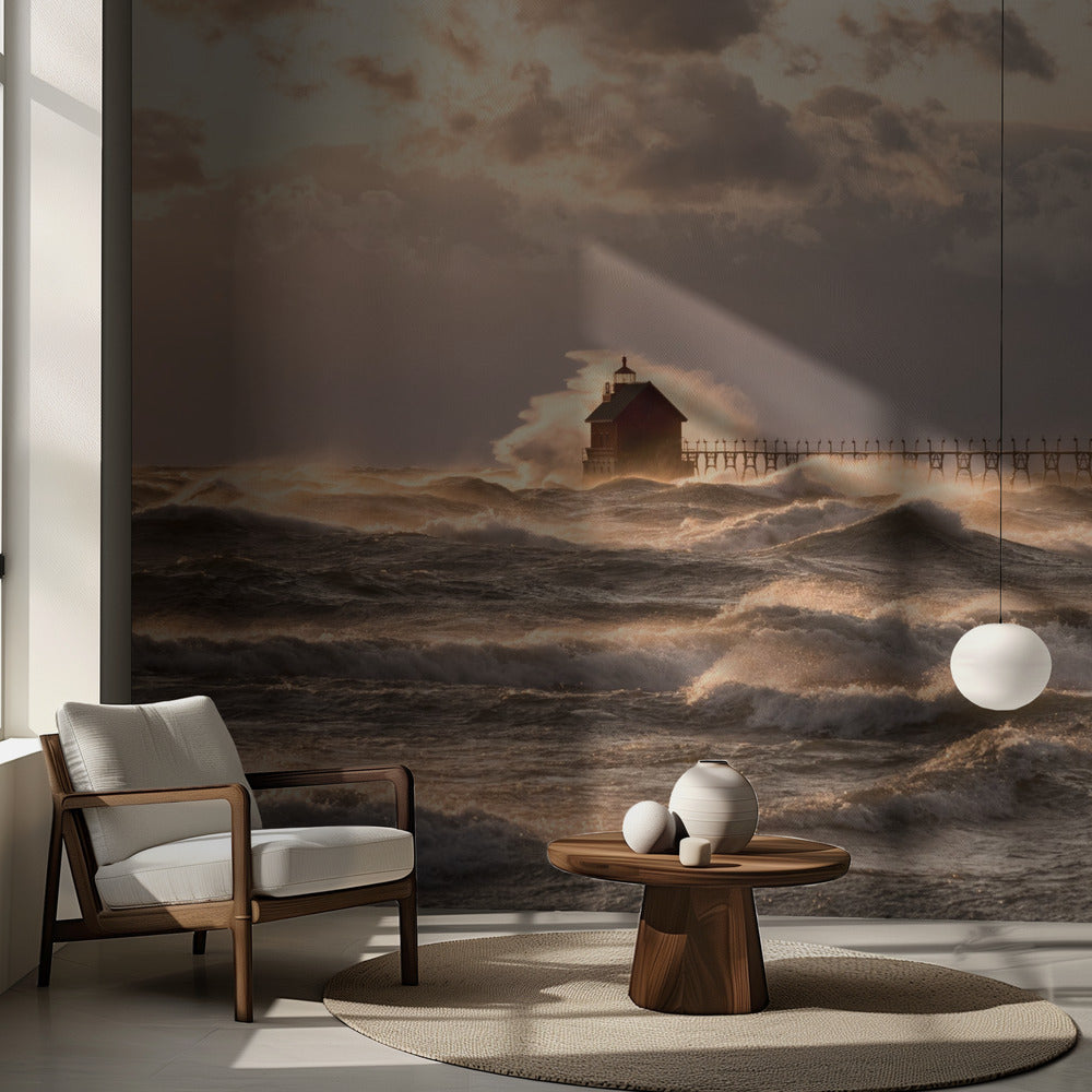 Rasande sjö | Fototapet