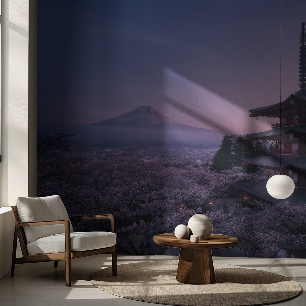 Berget Fuji Sakura | Tapet