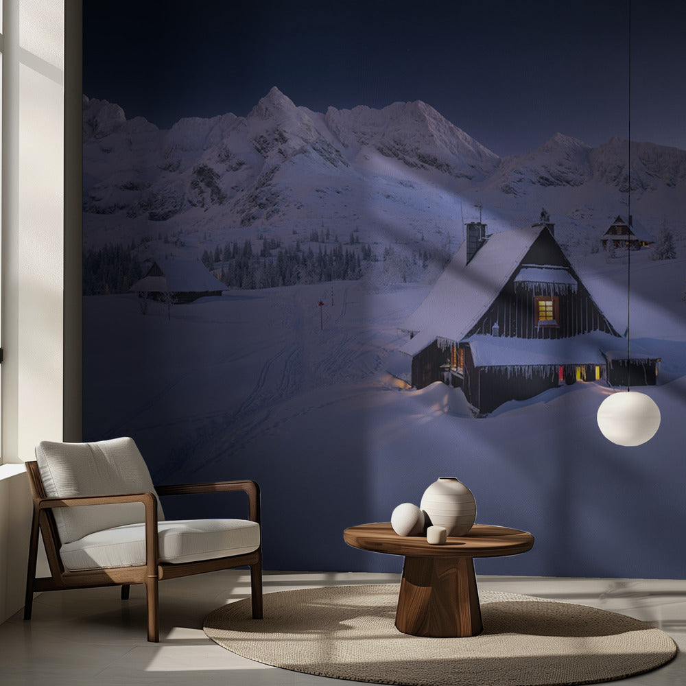 Vinterstuga | Fototapet