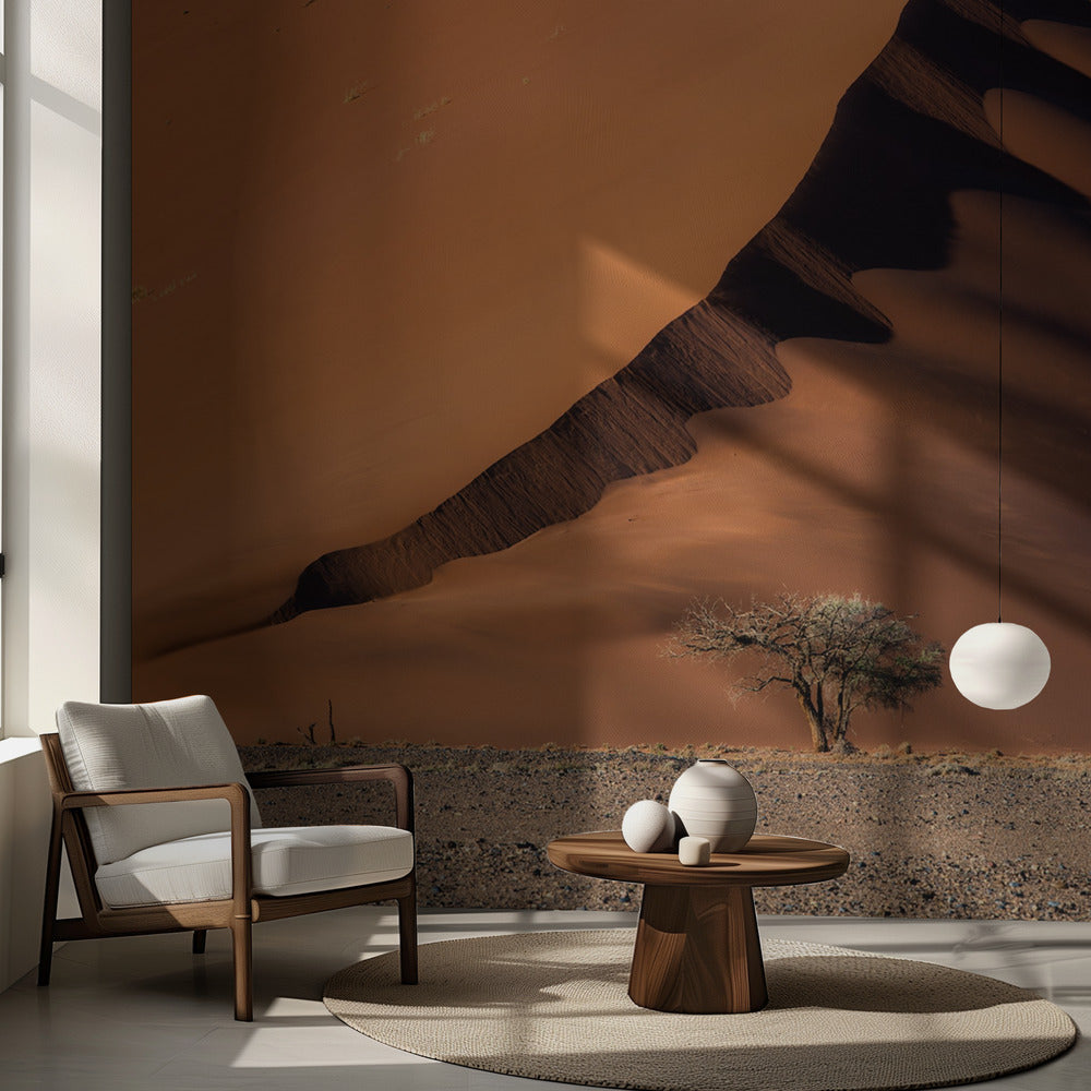 Sanddynen och trädet | Fototapet