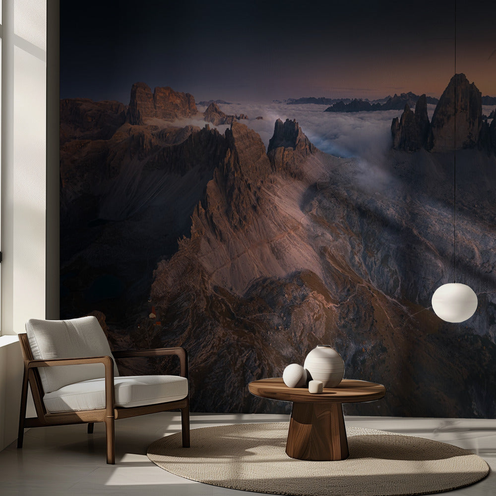 Lavaredos tre toppar | Fototapet