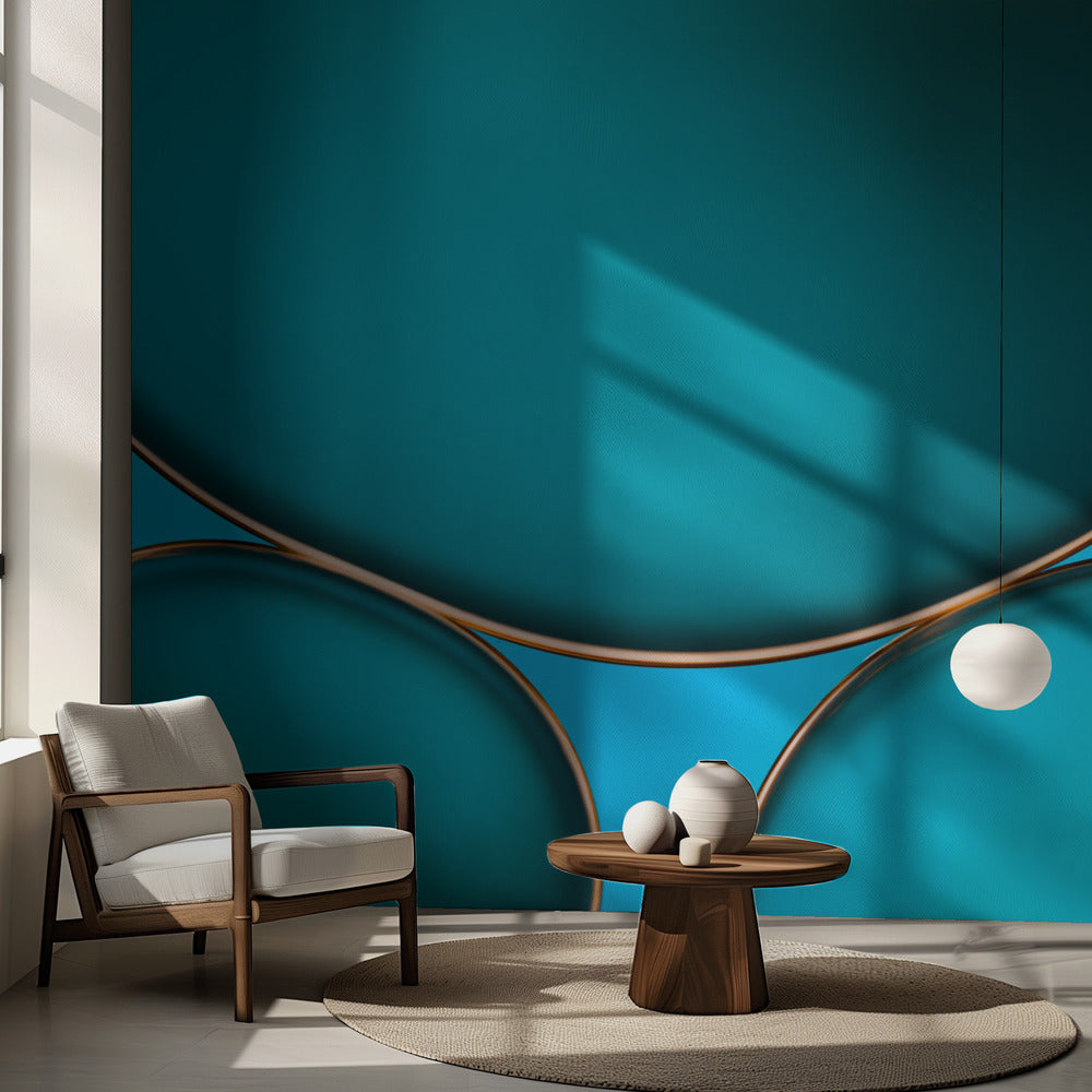 Olja och vatten | Fototapet