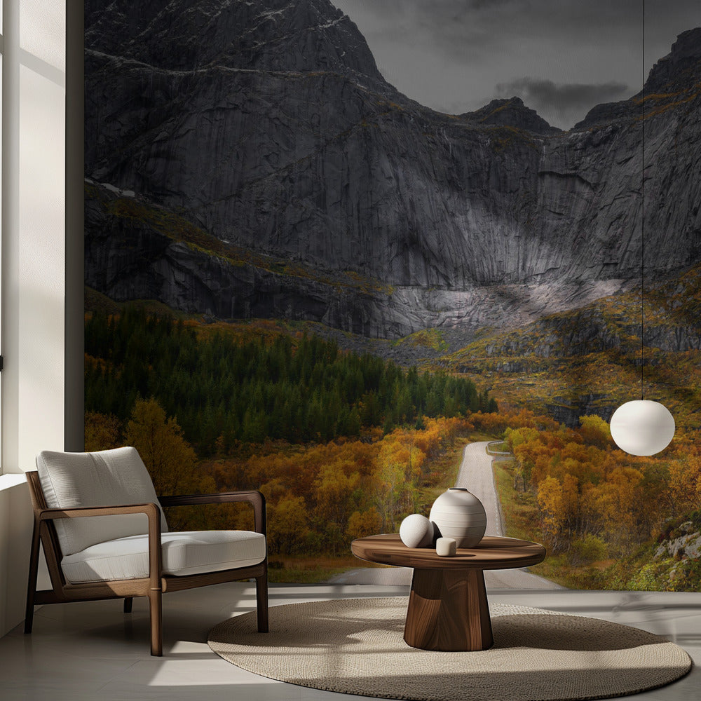 Vägen till muren | Fototapet