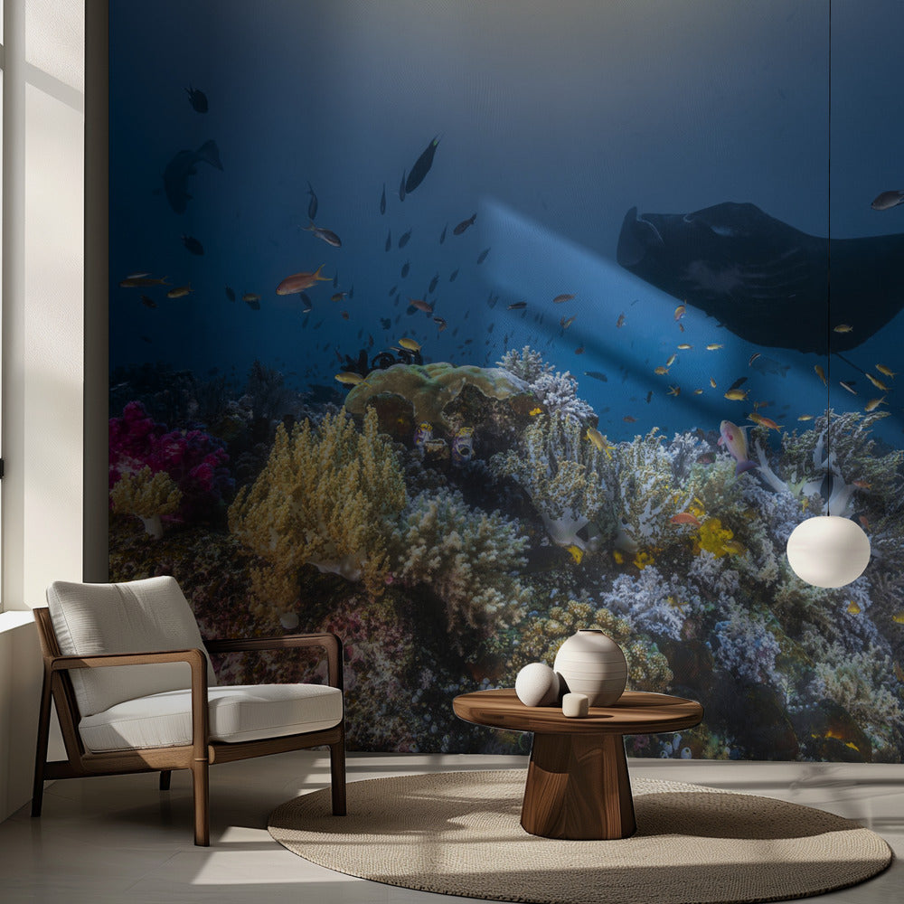 Mantarev på revet | Fototapet