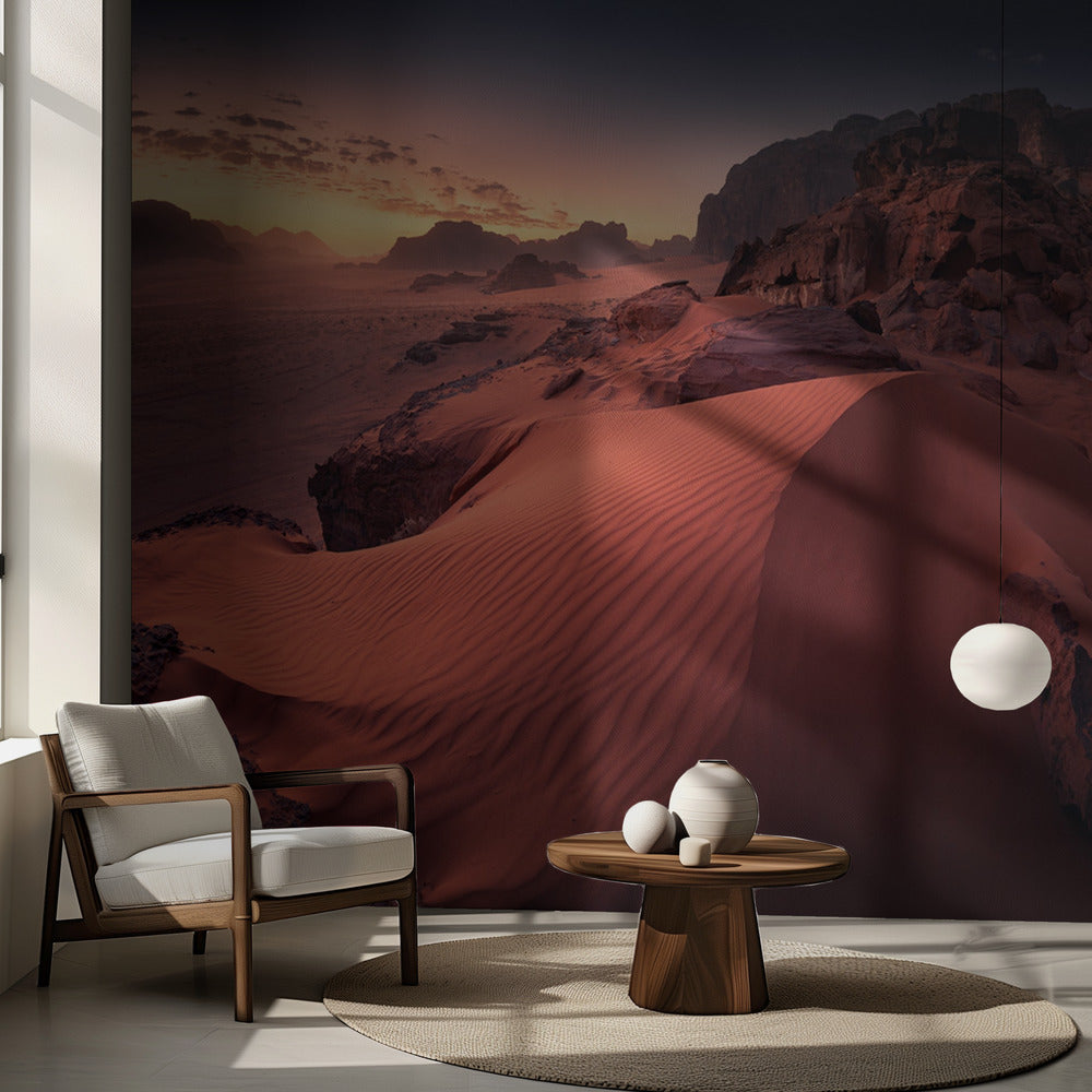 Röd sanddyn | Fototapet