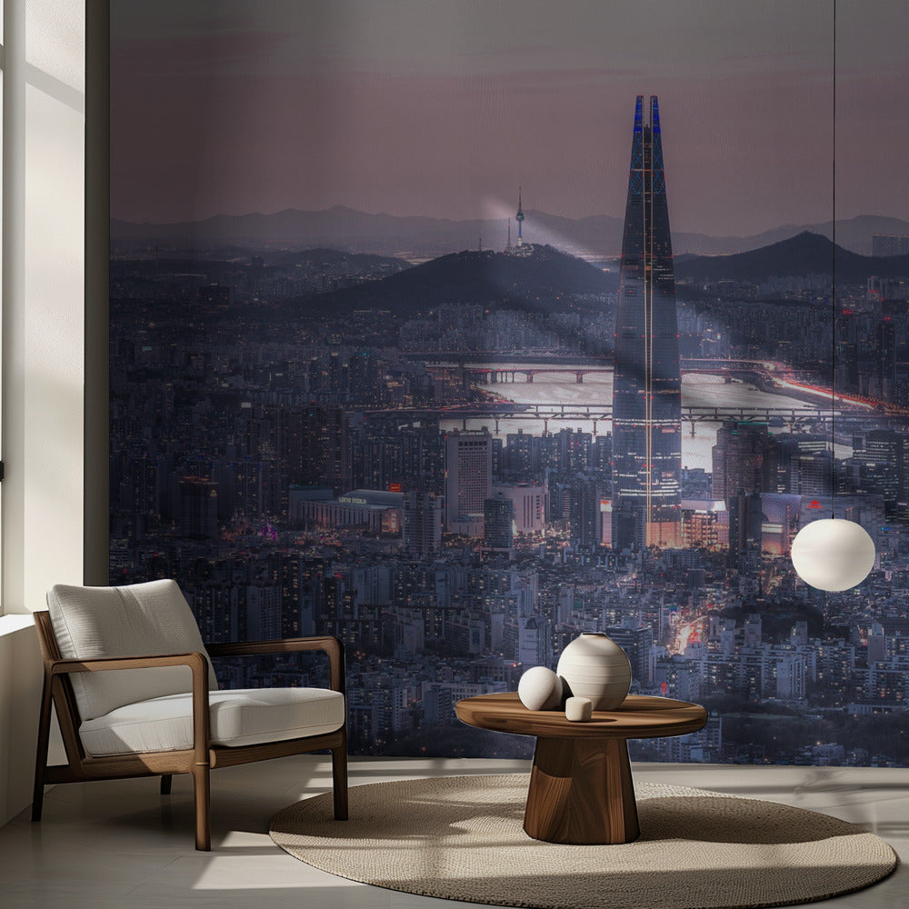 Seoul stad | Fototapet