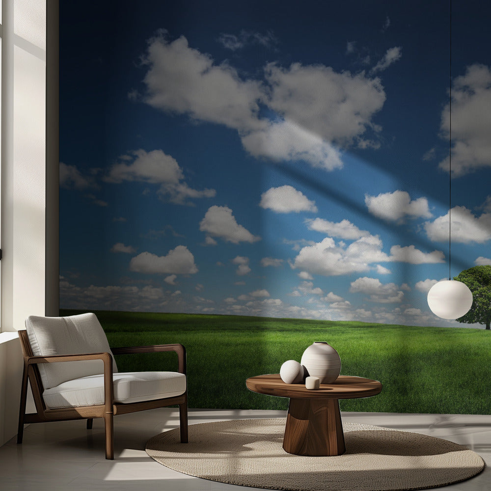 Ensamt träd | Fototapet