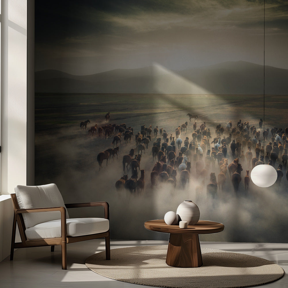 Vilda hästar | Fototapet