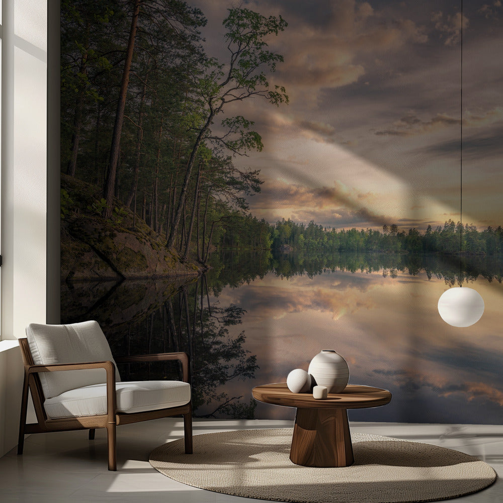 Lake tarmsjön, Sweden | Fototapet