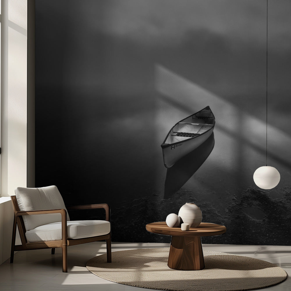 En ensam båt! Fototapet