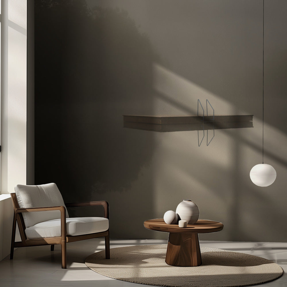 Tyst, tack Fototapet