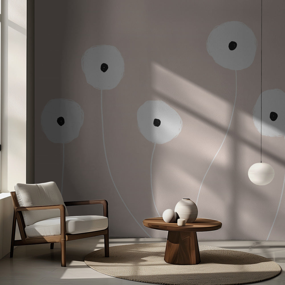 Skandinaviska blommor | Fototapet