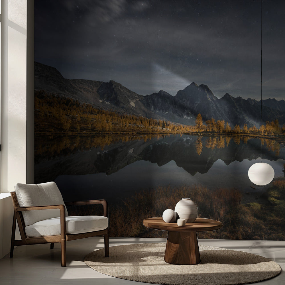 Höstnatt | Fototapet