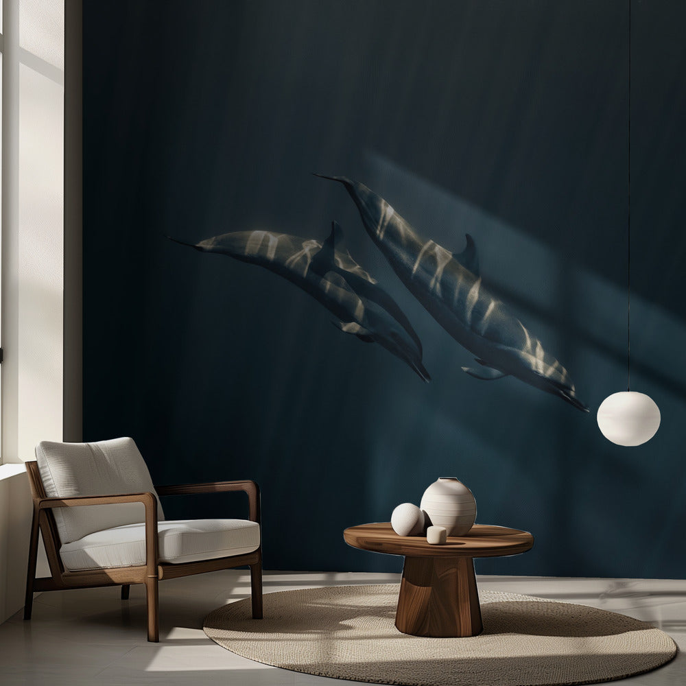 I ljusstrålen | Fototapet