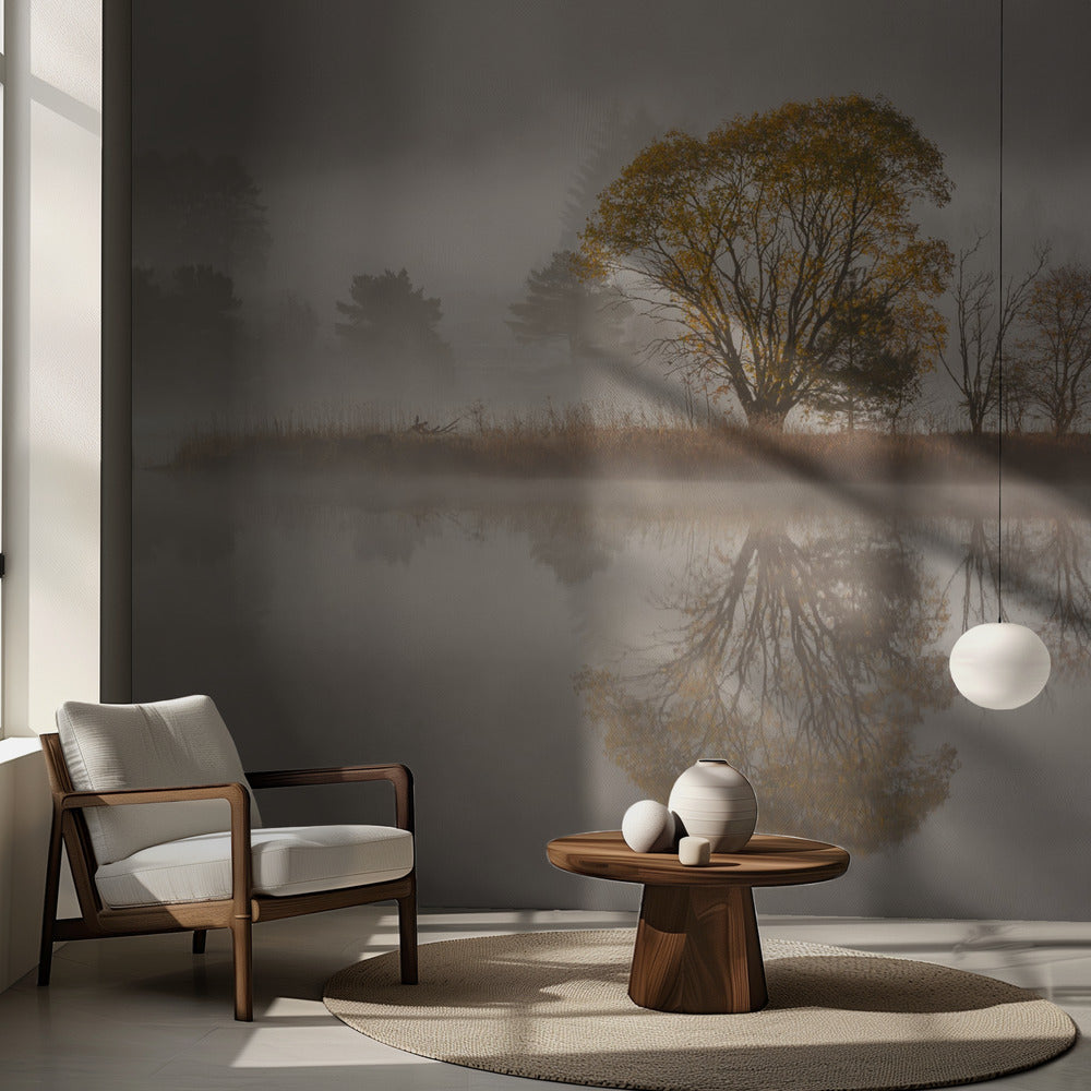 Dimmig morgon | Fototapet