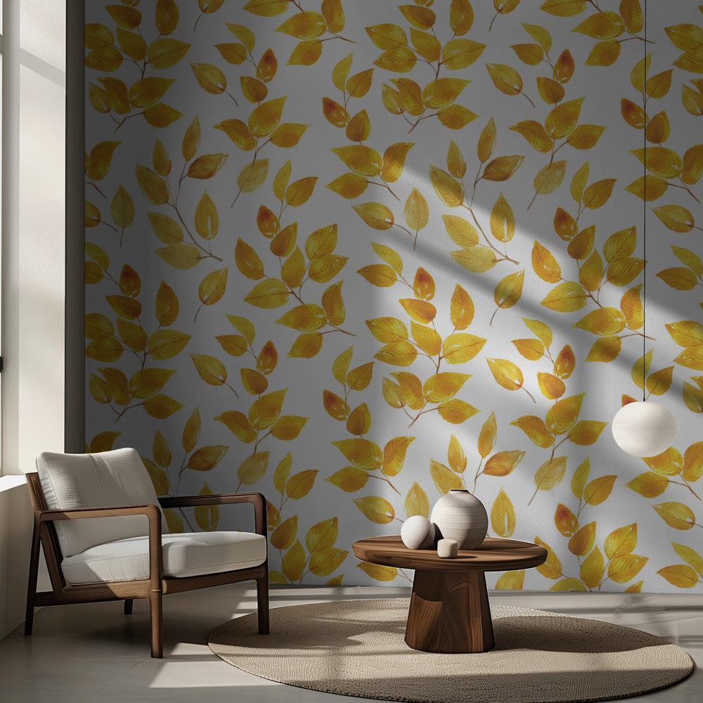 Kurviga löv | Fototapet