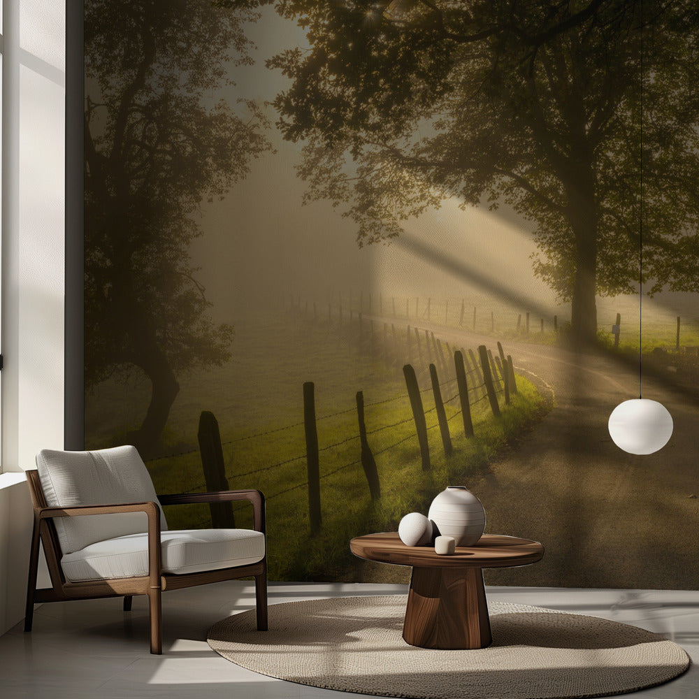 Morgonpromenad | Fototapet