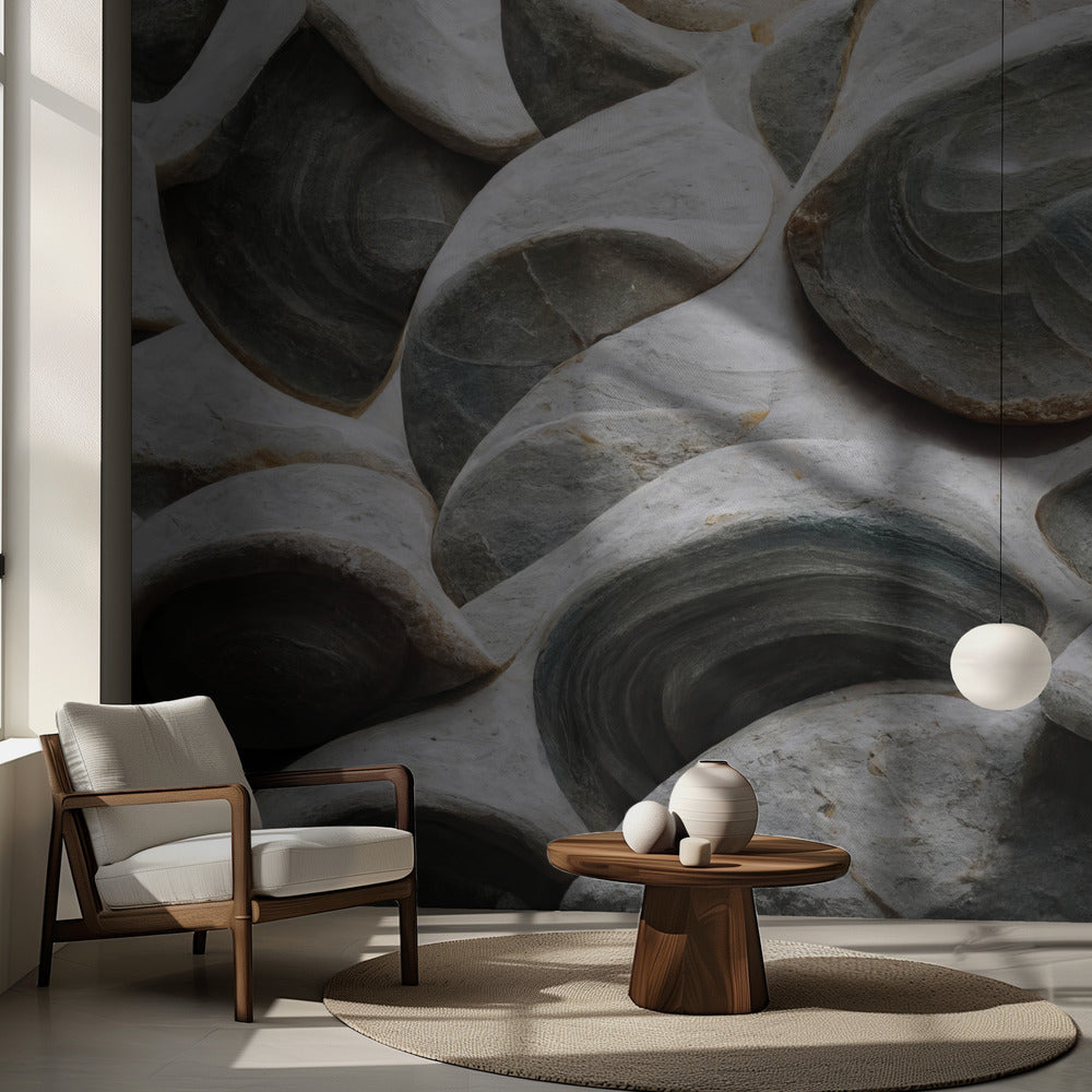 Snäckskaldetalj nr 5 | Fototapet