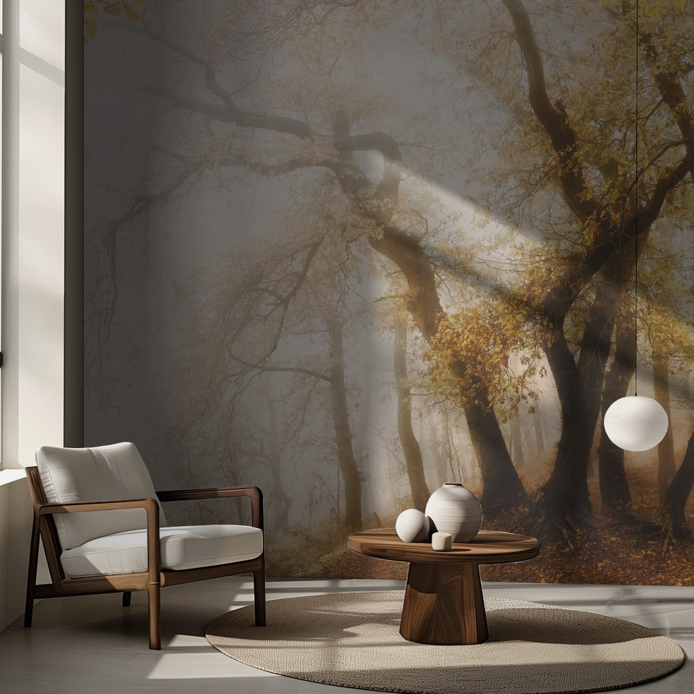 dansande träd | Fototapet