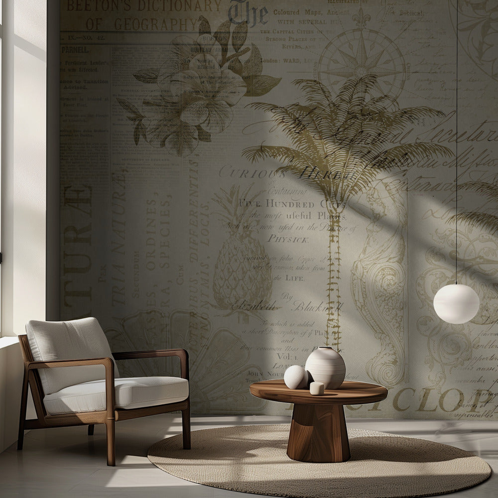 Tropiskt uppslagsverk | Fototapet