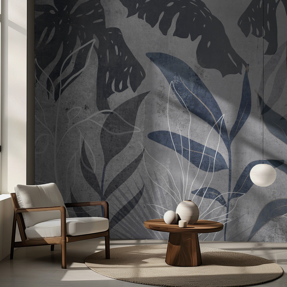 Modern Botanisk Nr 1 | Fototapet