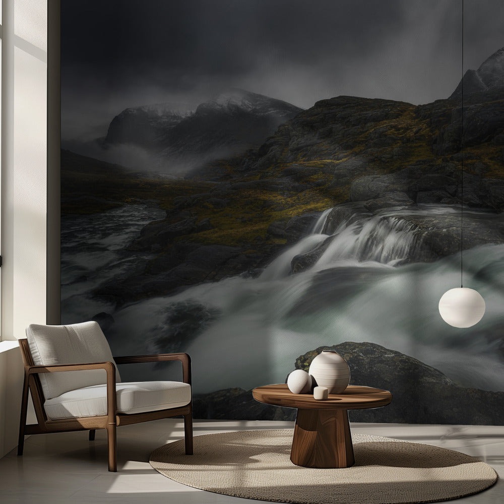 Tre toppar | Fototapet