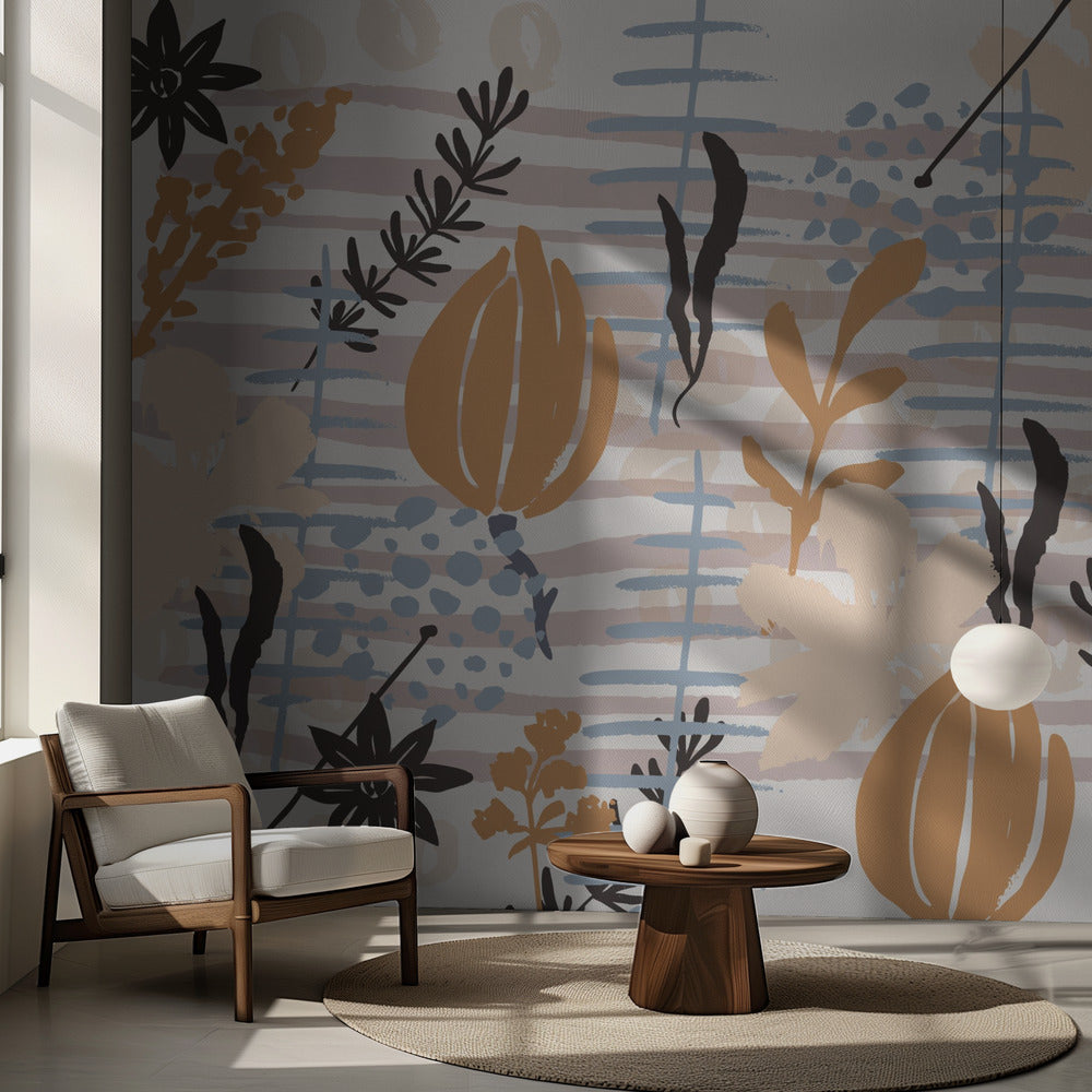 Scandia Flower | Tapet
