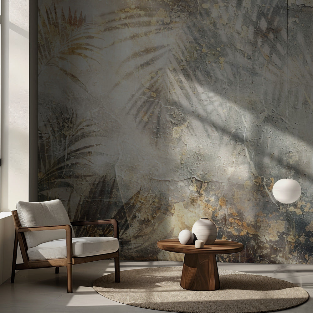 Löv Blomsterkonst Illustration 01 | Fototapet