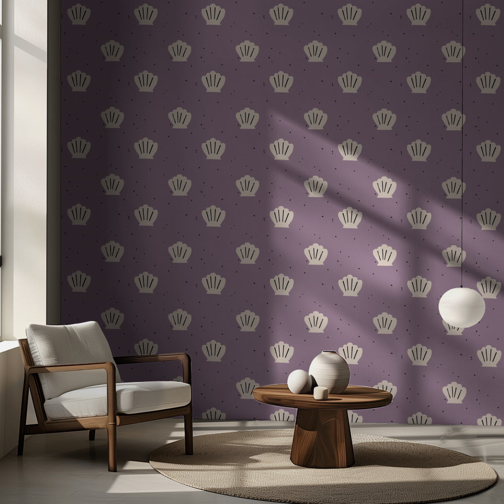 Snäckor (mönsterdesign) | Tapet