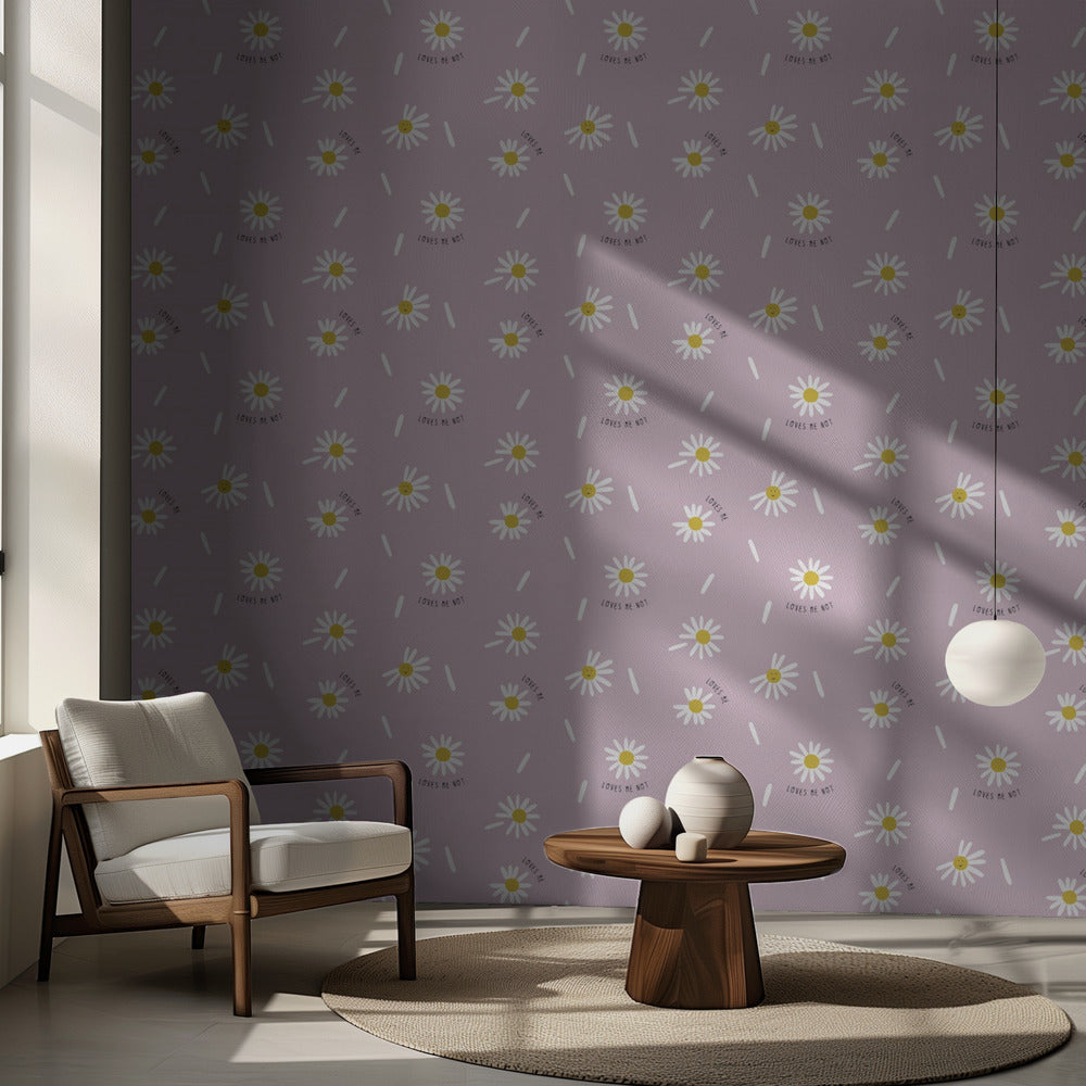 Daisy Love (mönsterdesign) | Fototapet