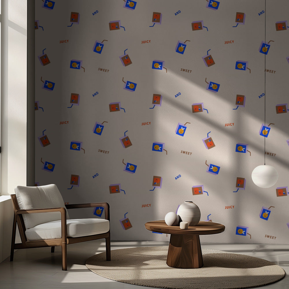 Sött och saftigt (mönsterdesign) | Fototapet