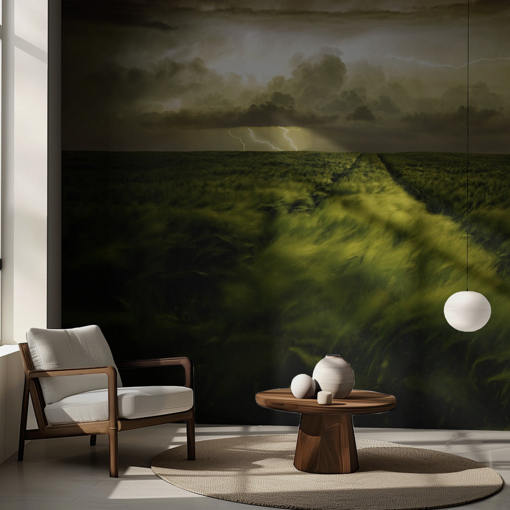 Resan till den våldsamma stormen | Fototapet