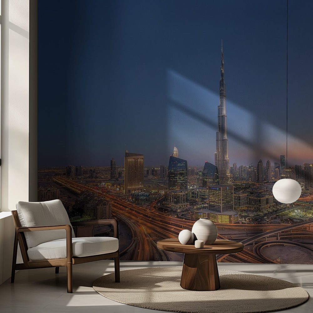 Den fantastiska Burj Khalifa | Fototapet
