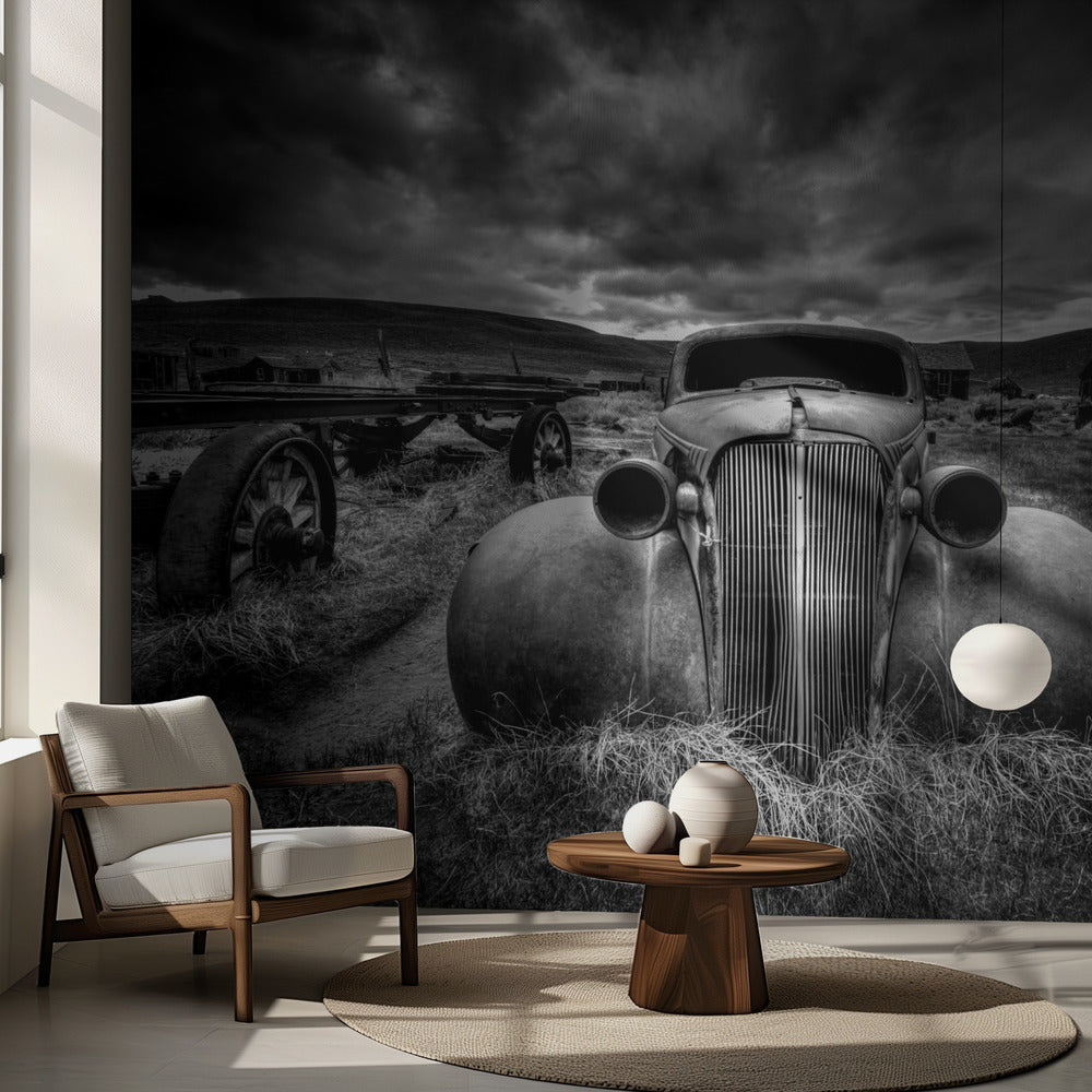 För gammal för att köra bil | Fototapet