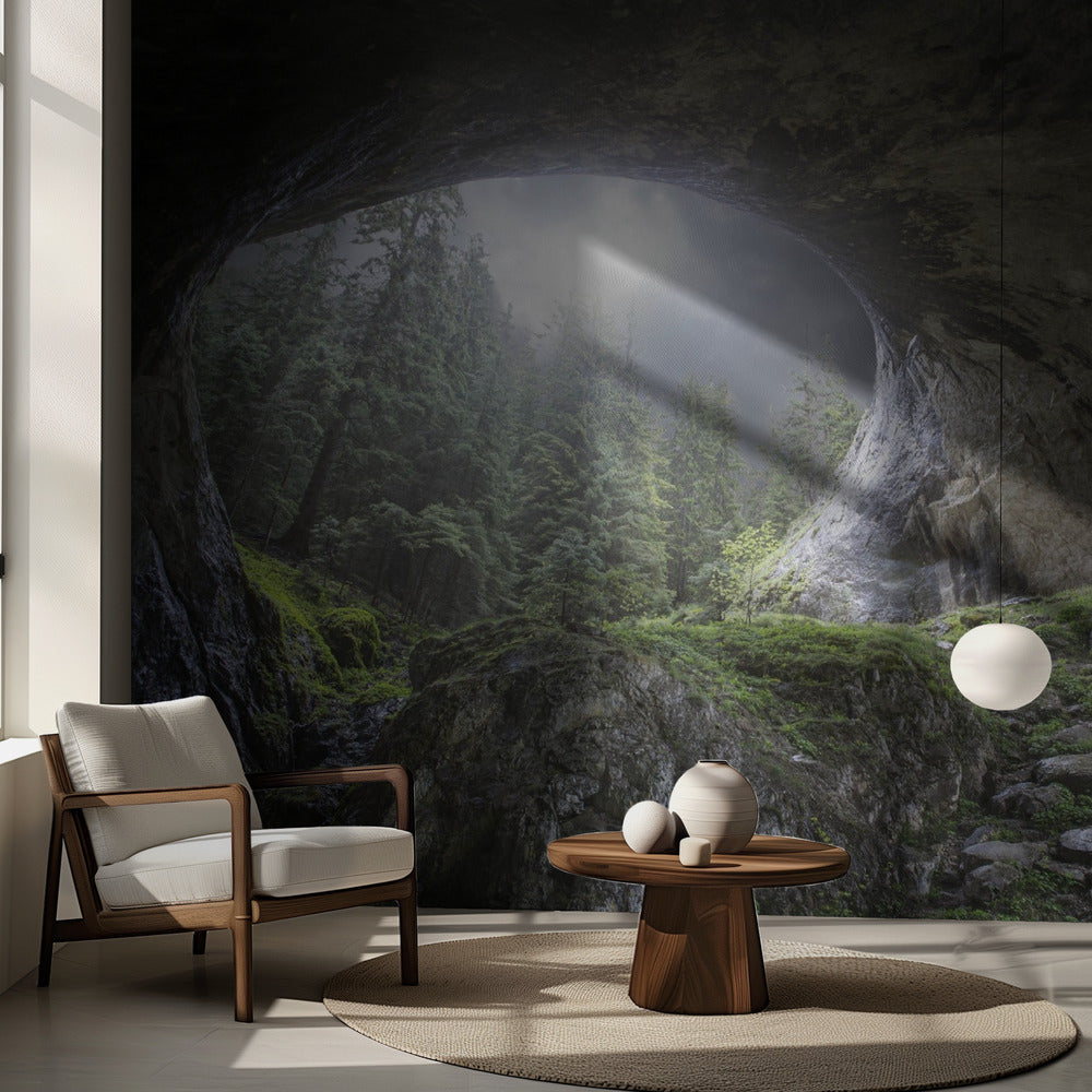 Kika till himlen | Fototapet