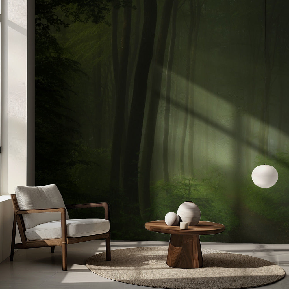 skogsmorgon | Fototapet