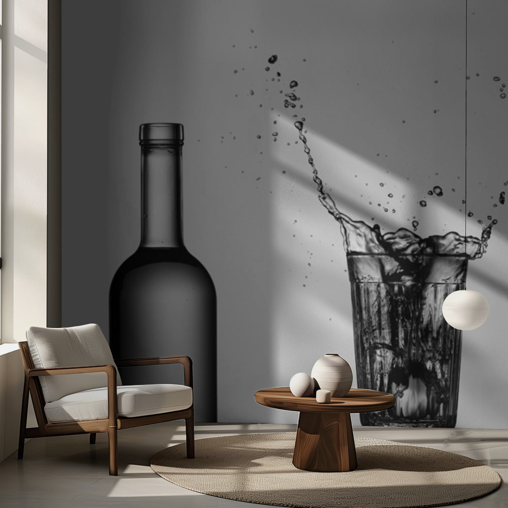 flaskspel | Fototapet