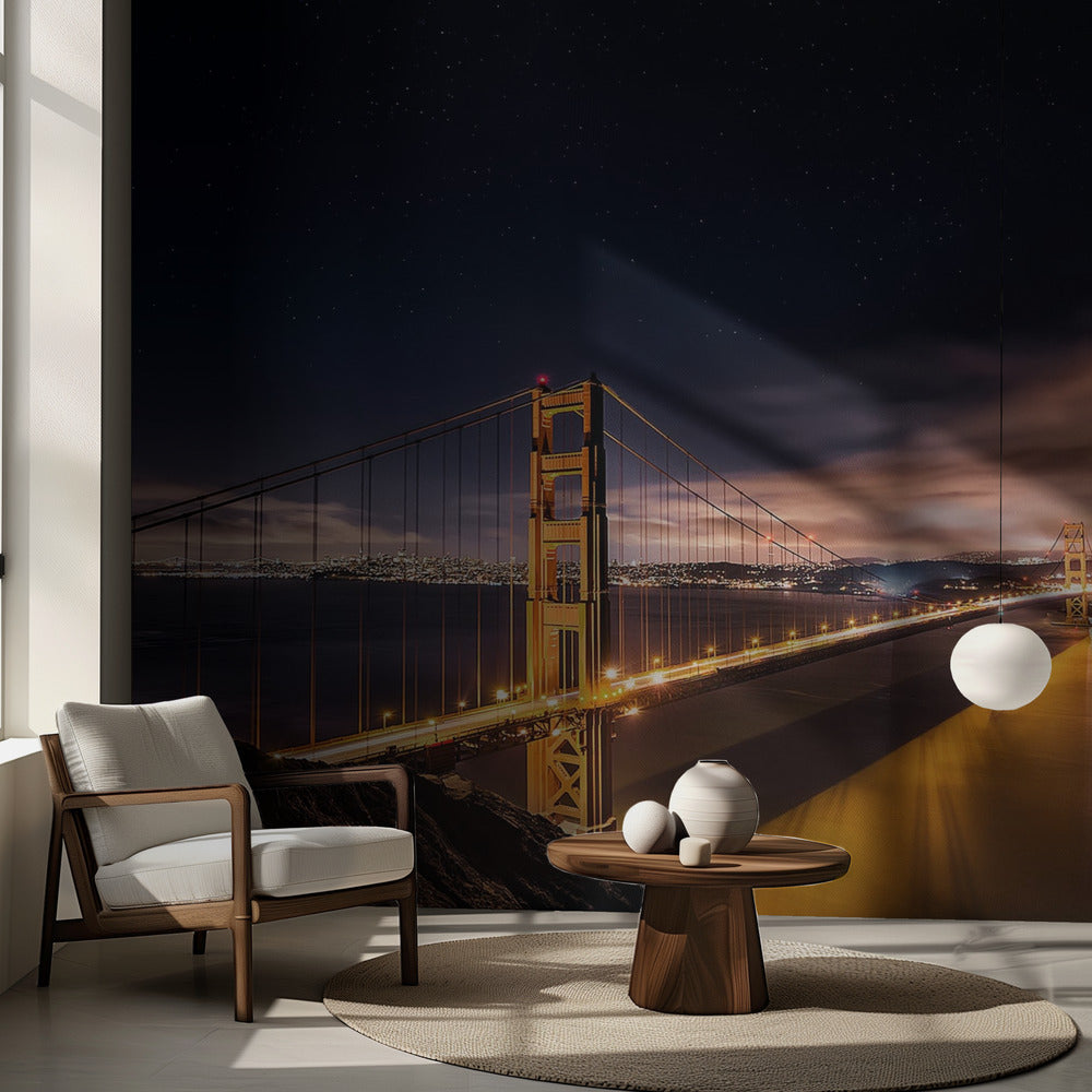 Gyllene porten till stjärnorna | Fototapet