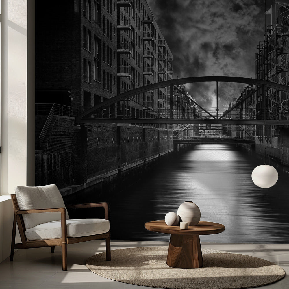 Den andra sidan av Hamburg | Tapet