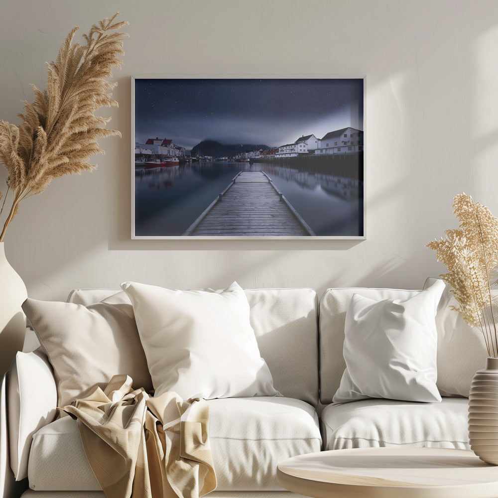 När natten faller från himlen | Poster