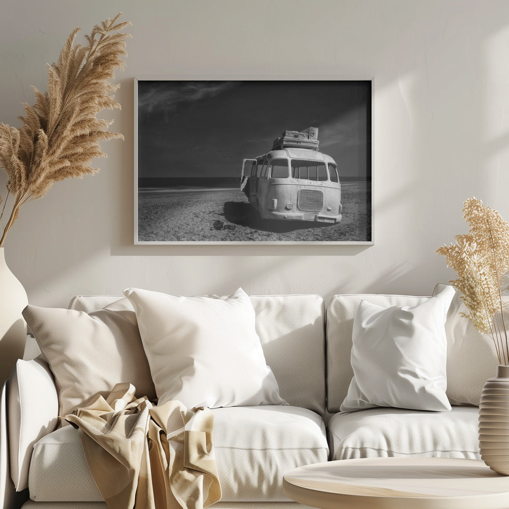 Strandad buss | Affisch
